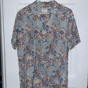 Shirt Sleeve Button Down Shirt